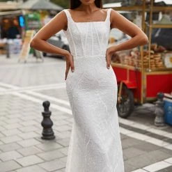 A&N Boutique Boho Bridal Alev Gown