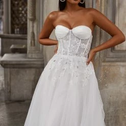 A&N Boutique Boho Bridal Meliha Gown