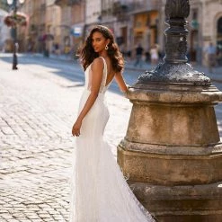 A&N Boutique A&N Luxe Seren Gown Boho Bridal