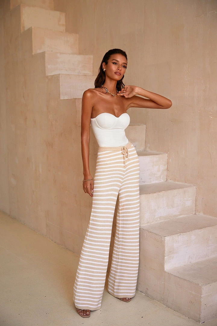 Alamour The Label Alexa Striped Pants Luxe Essentials 3 Alamour The Label Alexa Striped Pants Luxe Essentials