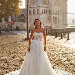 A&N Boutique Boho Bridal Pinar Gown