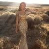 A&N Boutique A&N Luxe Kimora Sequin Gown - Gold Made To Order 1 A&N Boutique A&N Luxe Kimora Sequin Gown - Gold Made To Order