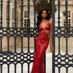 A&N Boutique Made To Order Jayla - Deep Red