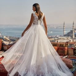 A&N Boutique Kadri Gown Boho Bridal