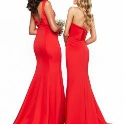 A&N Boutique Made To Order A&N Bridesmaids Lola Gown - Red