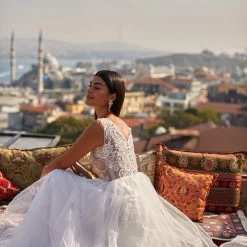 A&N Boutique Kadri Gown Boho Bridal