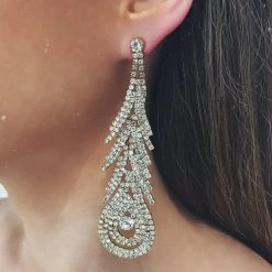 Glazori Jewels Glazori Saina Gold Drop Earrings