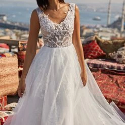 A&N Boutique Kadri Gown Boho Bridal