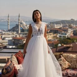 A&N Boutique Sefa Gown Boho Bridal