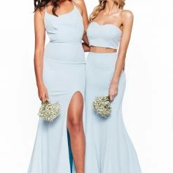 A&N Boutique A&N Bridesmaids Chiara Gown - Sky Blue Made To Order 11 A&N Boutique A&N Bridesmaids Chiara Gown - Sky Blue Made To Order
