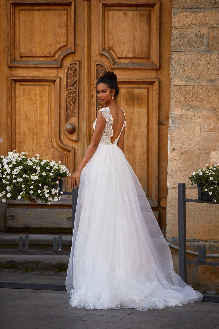 A&N Boutique A&N Luxe Doreen Gown Made To Order 4 A&N Boutique A&N Luxe Doreen Gown Made To Order