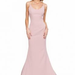 A&N Boutique A&N Bridesmaids Isabella Gown - Dusty Pink