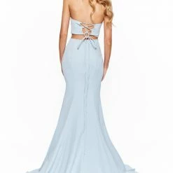 A&N Boutique A&N Bridesmaids Candice Two Piece - Sky Blue