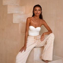 Alamour The Label Alexa Striped Pants Luxe Essentials 17 Alamour The Label Alexa Striped Pants Luxe Essentials