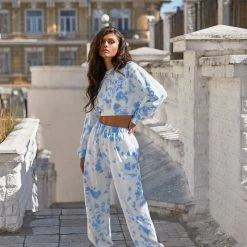 Alamour The Label Luxe Essentials Cara Joggers - Sky Blue