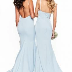 A&N Boutique A&N Bridesmaids Imani Gown - Sky Blue Made To Order