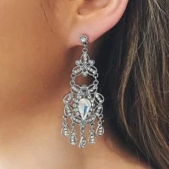 Glazori Jewels Glazori Genelle Statement Earrings - Gold & Silver