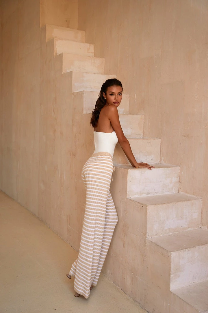 Alamour The Label Alexa Striped Pants Luxe Essentials 4 Alamour The Label Alexa Striped Pants Luxe Essentials
