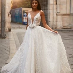 A&N Boutique Emira Gown Boho Bridal