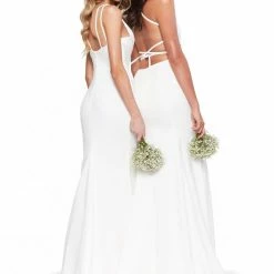 A&N Boutique A&N Bridesmaids Savannah Gown - White