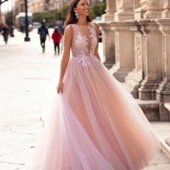 A&N Boutique Spain Collection Bonita Tulle Gown