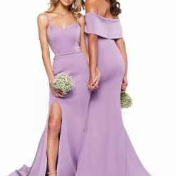 A&N Boutique Made To Order A&N Bridesmaids Elizabeth Ponti Gown - Lilac