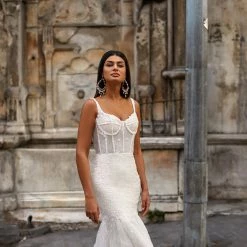 A&N Boutique Aysun Gown Boho Bridal