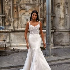 A&N Boutique Aysun Gown Boho Bridal