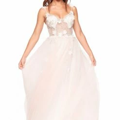 A&N Boutique Jasmine Beaded Gown
