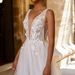 A&N Boutique A&N Luxe Roxane Gown Made To Order 9 A&N Boutique A&N Luxe Roxane Gown Made To Order