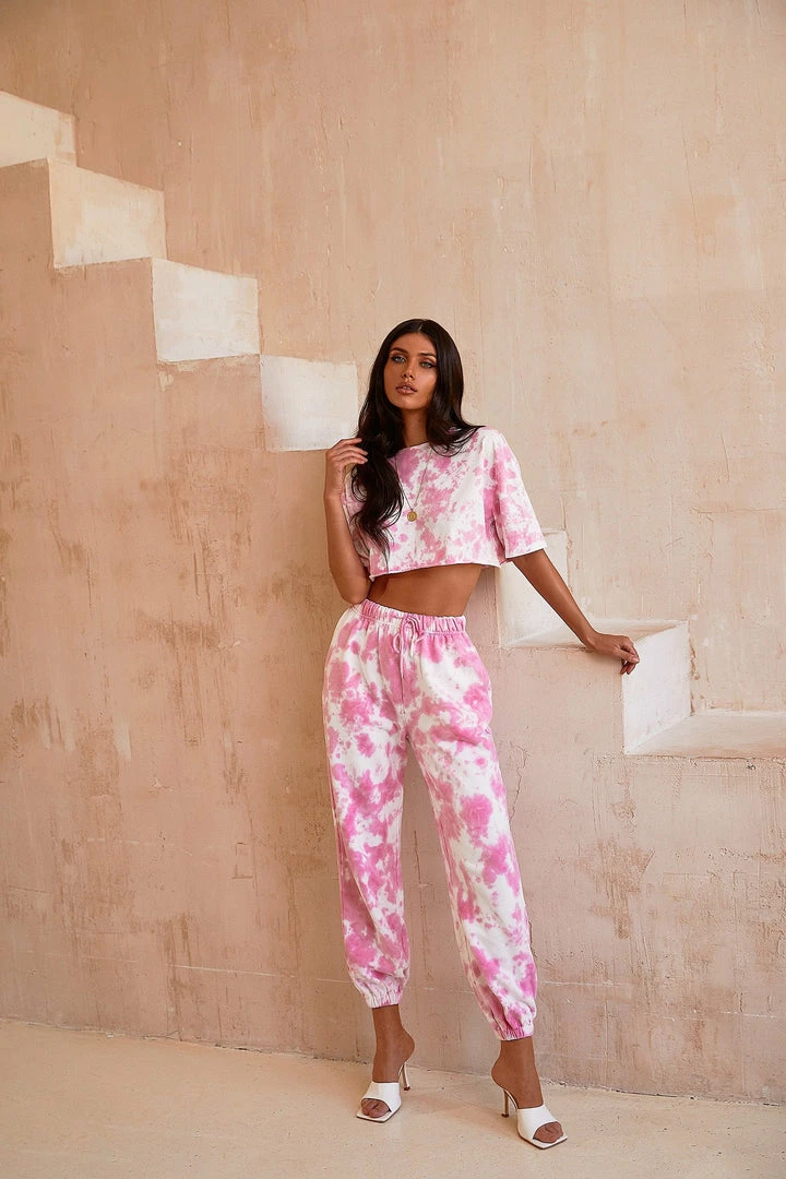 Alamour The Label Cara Joggers - Pink 3 Alamour The Label Cara Joggers - Pink