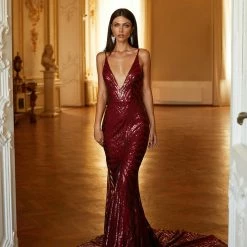 A&N Boutique Justina - Burgundy