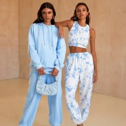 Alamour The Label Luxe Essentials Cara Joggers - Sky Blue