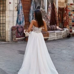 A&N Boutique Damla Gown Boho Bridal