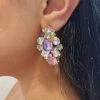 Glazori Jewels Glazori Maliyah Multi-Colour Crystal Drop Earrings