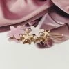 Glazori Jewels Gold Starfish Pin With Pearls & Pink Detailing Clips 2 Glazori Jewels Gold Starfish Pin With Pearls & Pink Detailing Clips