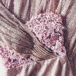 A&N Boutique Made To Order A&N Kalinda Beaded Glitter Gown - Rose Pink 8 A&N Boutique Made To Order A&N Kalinda Beaded Glitter Gown - Rose Pink