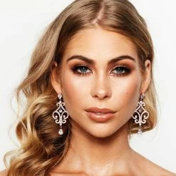 Glazori Jewels Glazori Harper Crystal Teardrop Earrings 8 Glazori Jewels Glazori Harper Crystal Teardrop Earrings