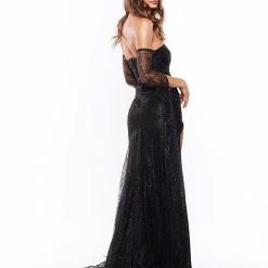 Alamour The Label Jocelina Glitter Gown - Black 13 Alamour The Label Jocelina Glitter Gown - Black