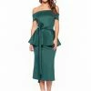 A&N Boutique Made To Order A&N Camila Cocktail Dress - Emerald