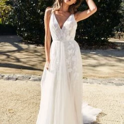 A&N Boutique A&N Luxe Ellarose Tulle Gown - White