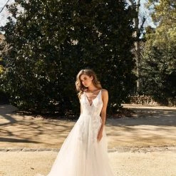 A&N Boutique A&N Luxe Ellarose Tulle Gown - White 12 A&N Boutique A&N Luxe Ellarose Tulle Gown - White