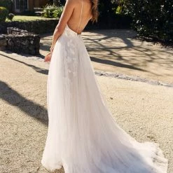 A&N Boutique A&N Luxe Ellarose Tulle Gown - White