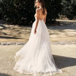 A&N Boutique A&N Luxe Ellarose Tulle Gown - White 14 A&N Boutique A&N Luxe Ellarose Tulle Gown - White