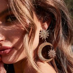 Glazori Jewels Glazori Imani Rose Gold Star Earrings 5 Glazori Jewels Glazori Imani Rose Gold Star Earrings