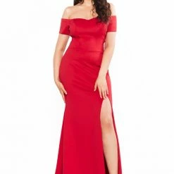A&N Boutique Made To Order A&N Curve Belle Ponti Gown - Red