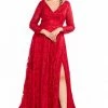 A&N Boutique A&N Curve Gracie Lace Gown - Red Made To Order 1 A&N Boutique A&N Curve Gracie Lace Gown - Red Made To Order