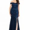 A&N Boutique Made To Order A&N Curve Leyla Lace Gown - Navy 2 A&N Boutique Made To Order A&N Curve Leyla Lace Gown - Navy