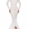 Alamour The Label Margarita Lace Gown - Ivory 2 Alamour The Label Margarita Lace Gown - Ivory