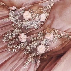 A&N Boutique Made To Order A&N Luxe Marinela Tulle Gown - Pink